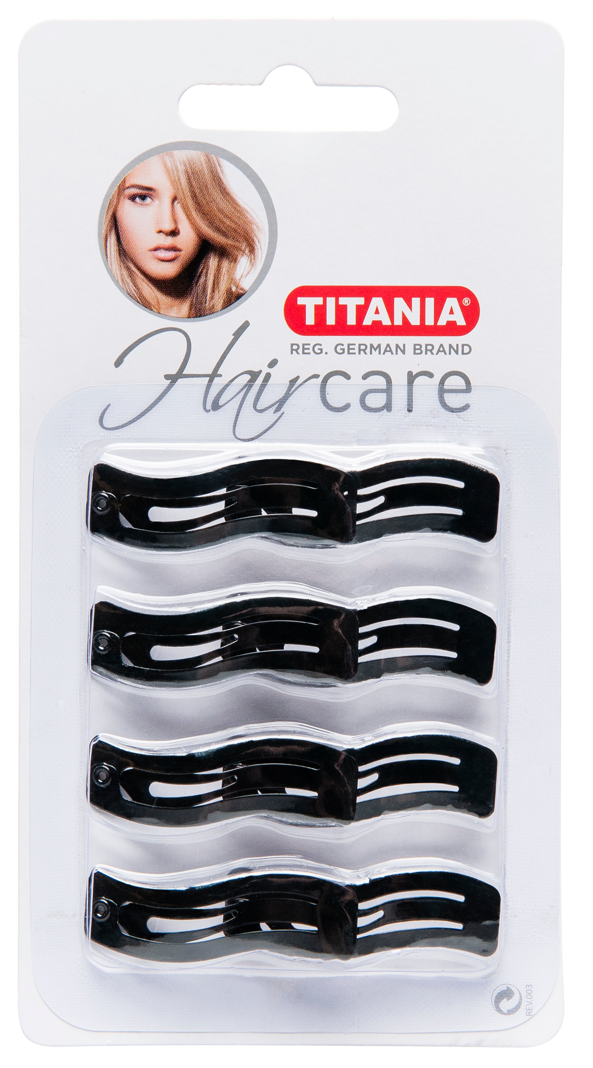 Titania 8 Hair Clips - 7882B