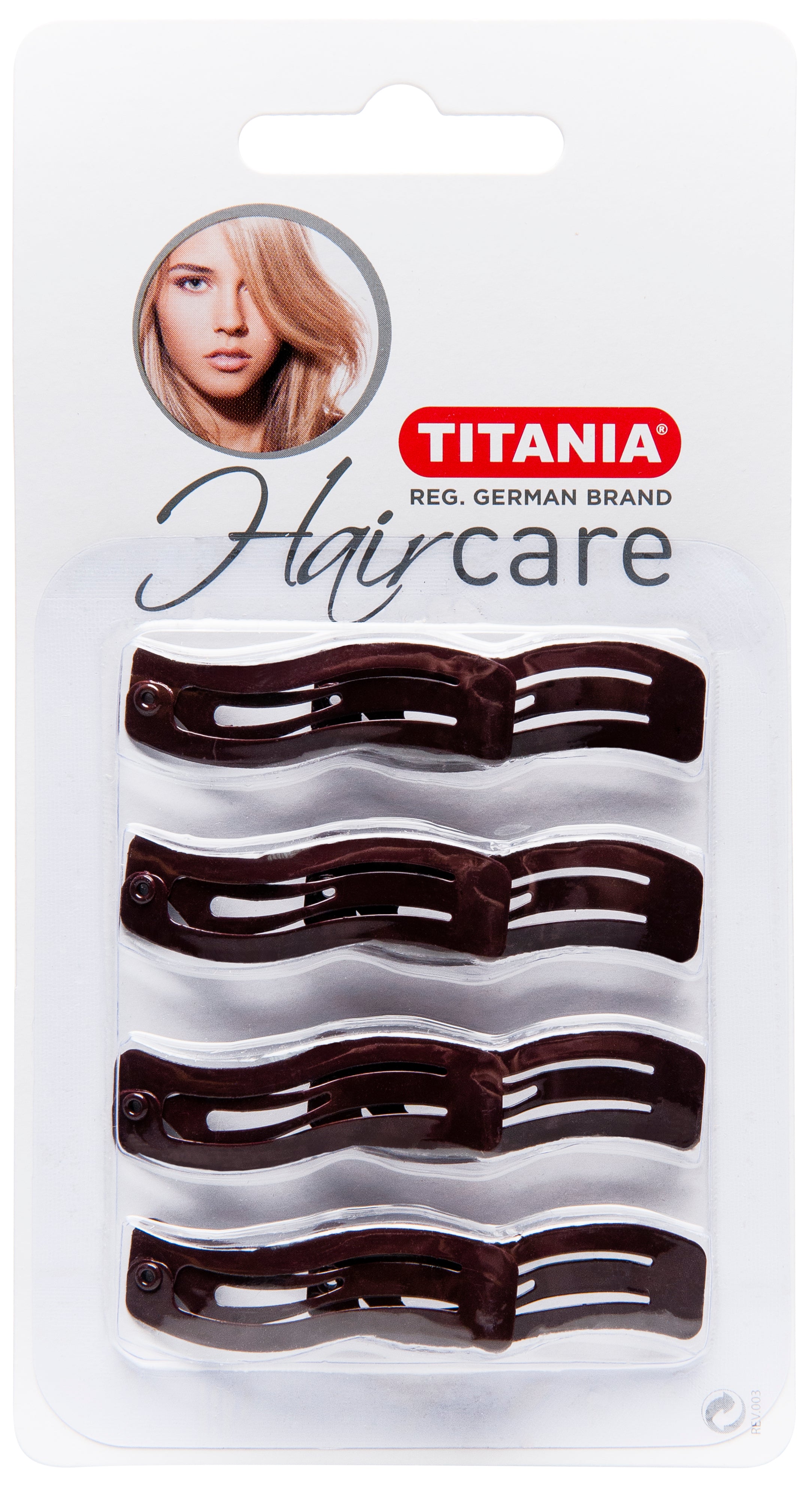Titania 8 Hair Clips - 7883B