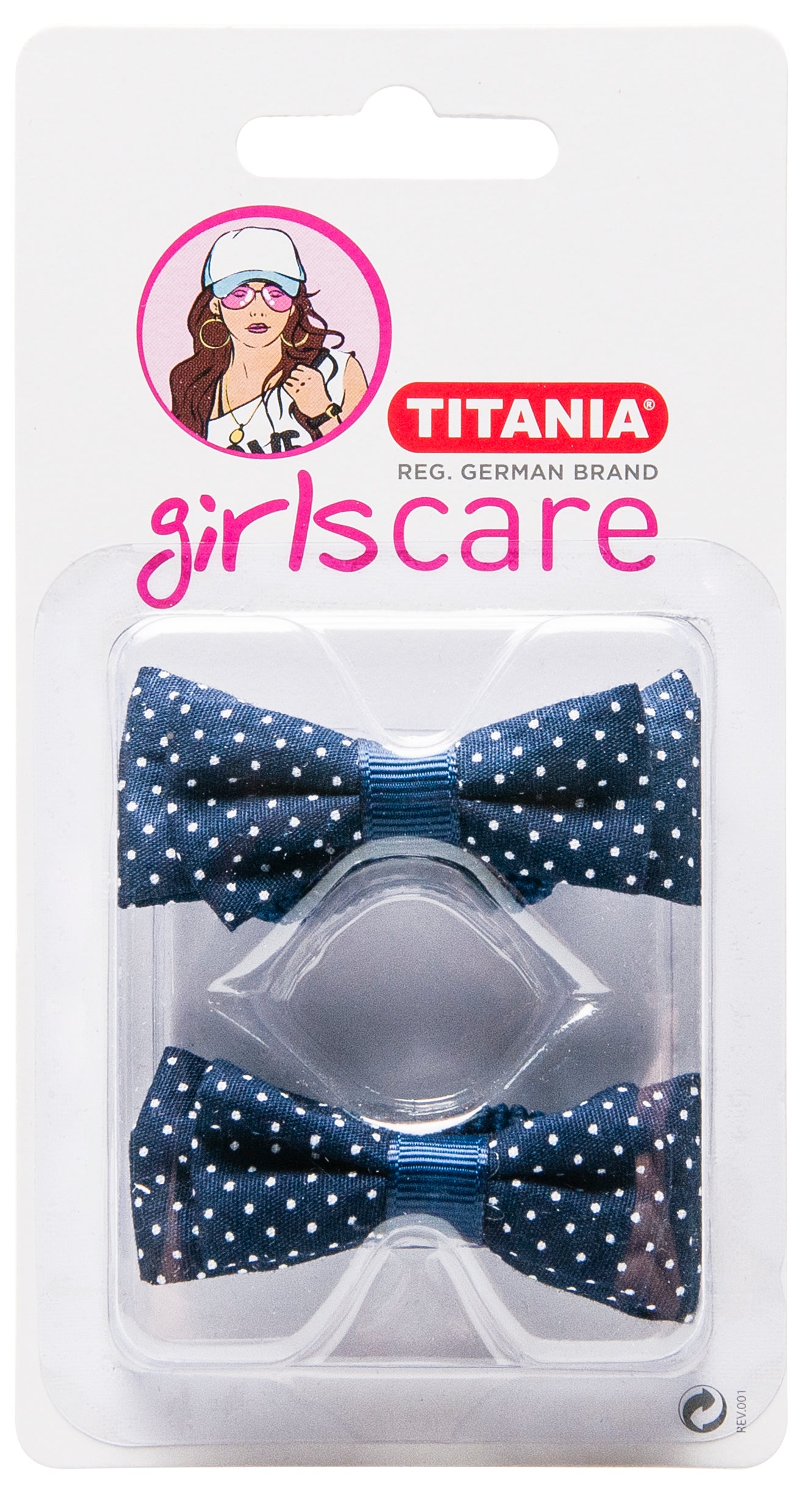 Titania2 Hair Elastic Bow Girl-7904