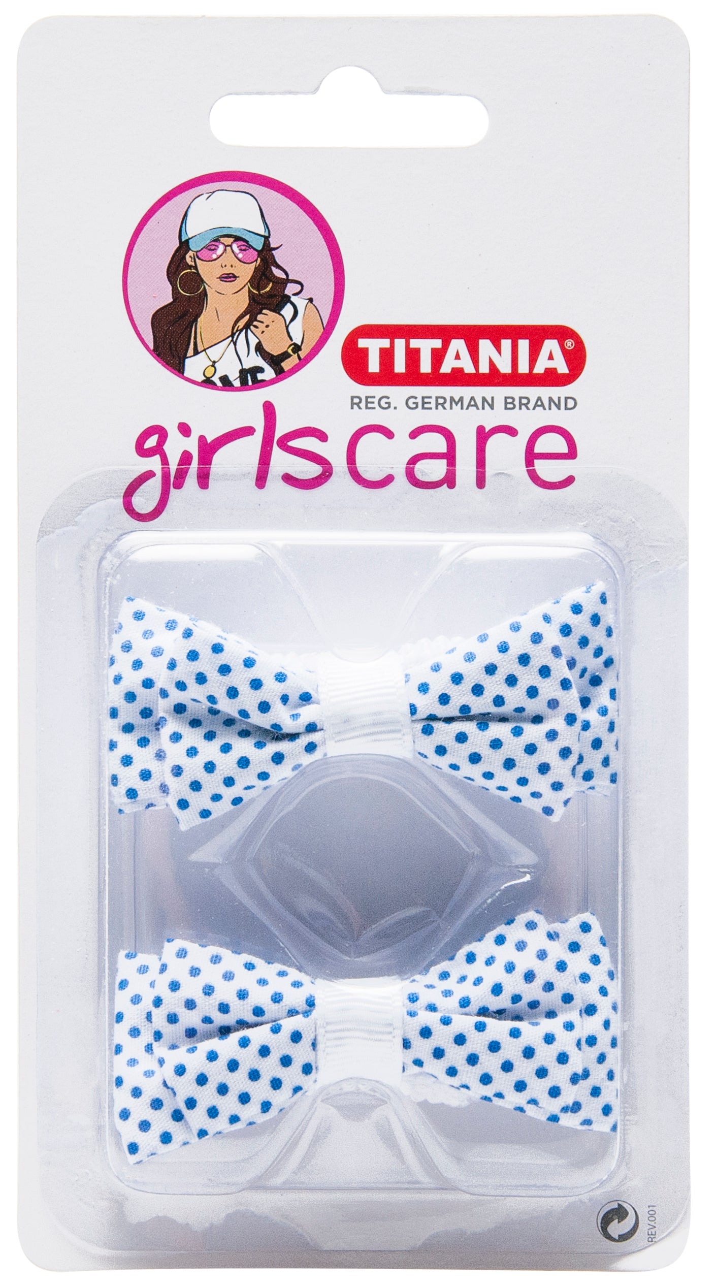 Titania2 Hair Elastic Bow Girl-7905