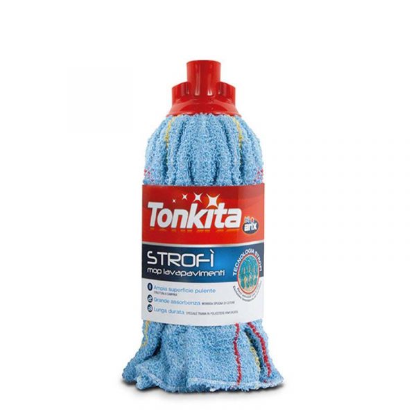 Tonkita Strofì cotton terry mop.