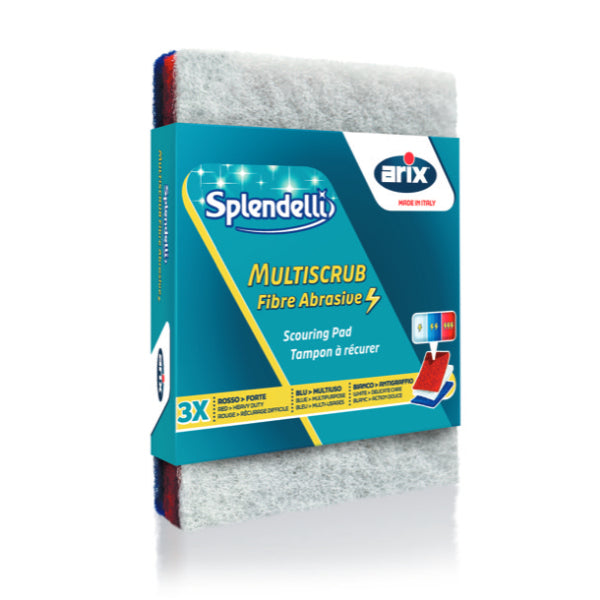 Arix Splendelli Multi-scrub colourful multipurpose scouring pads