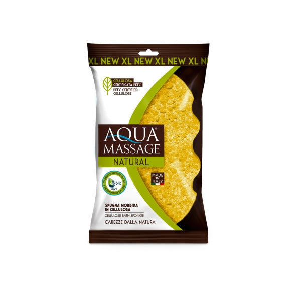 Aqua Massage Natural Cellulose bath sponge