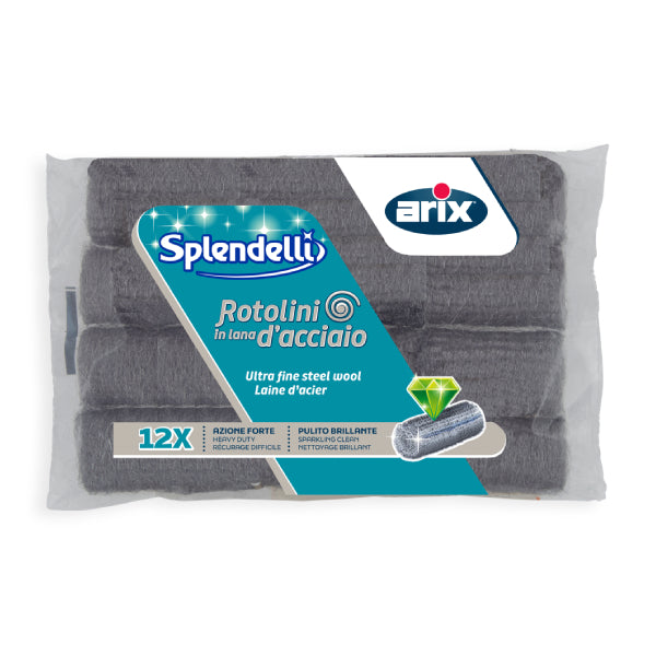 Arix Splendelli Ultrafine steel wool rolls