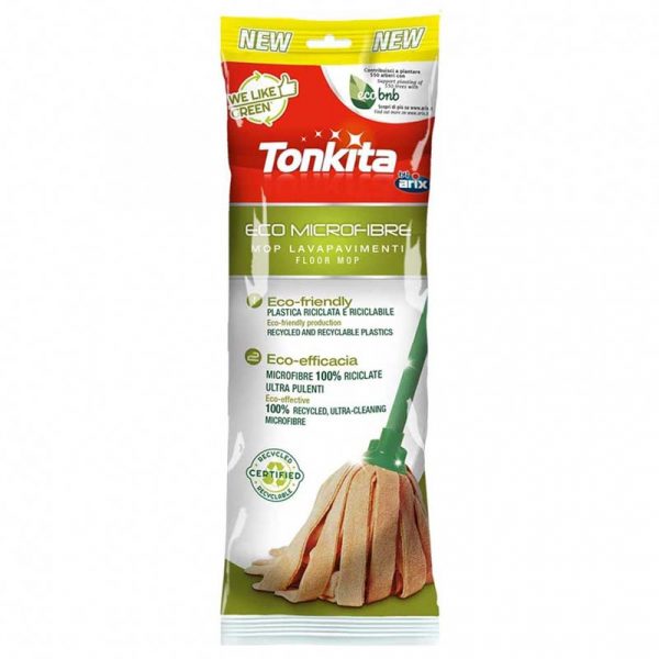 Tonkita We Like Green Eco microfibre floor mop