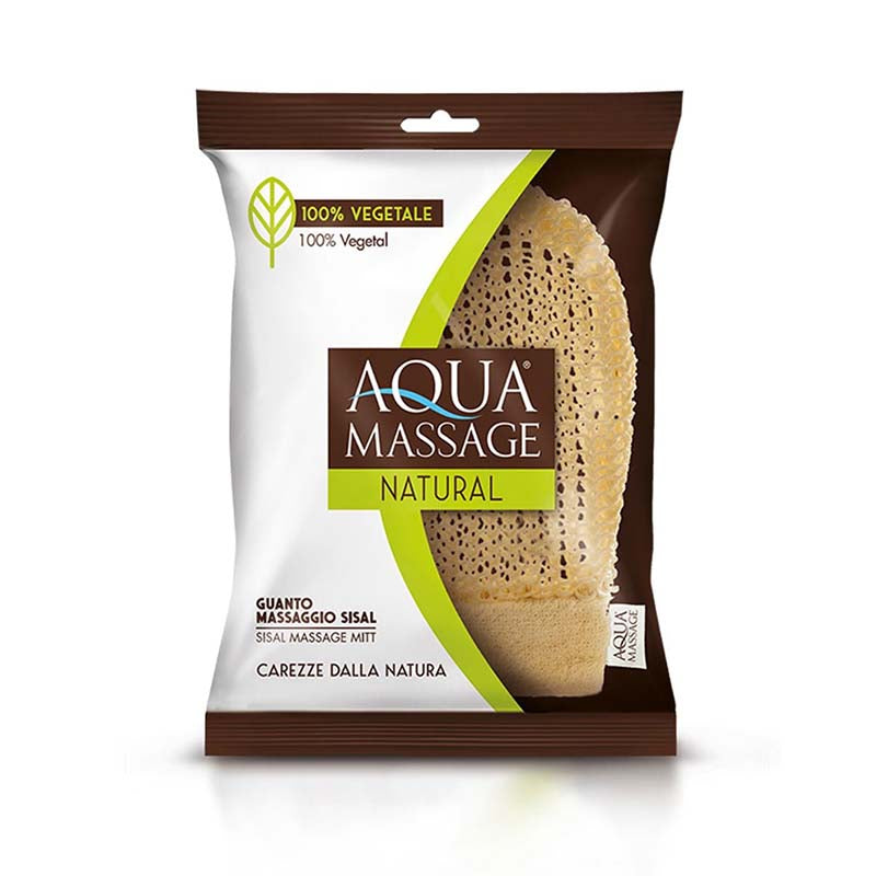 Aqua Massage Natural Guanto massaggio sisal