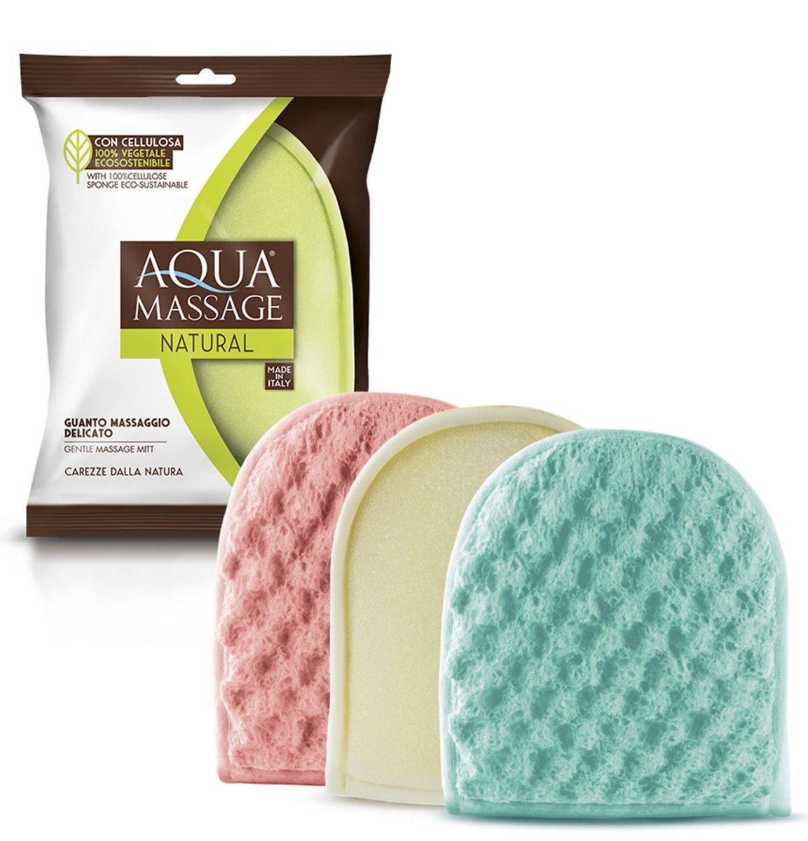 Aqua Massage Natural Gentle massage mitt