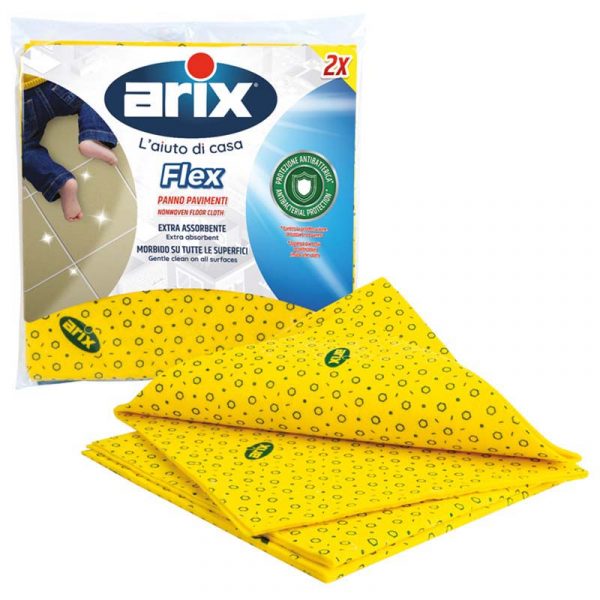 ARIX YELLOW FLOOR CLOTH 2PC
