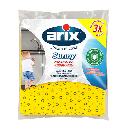 Arix Sunny – Yellow multipurpose soft cloth