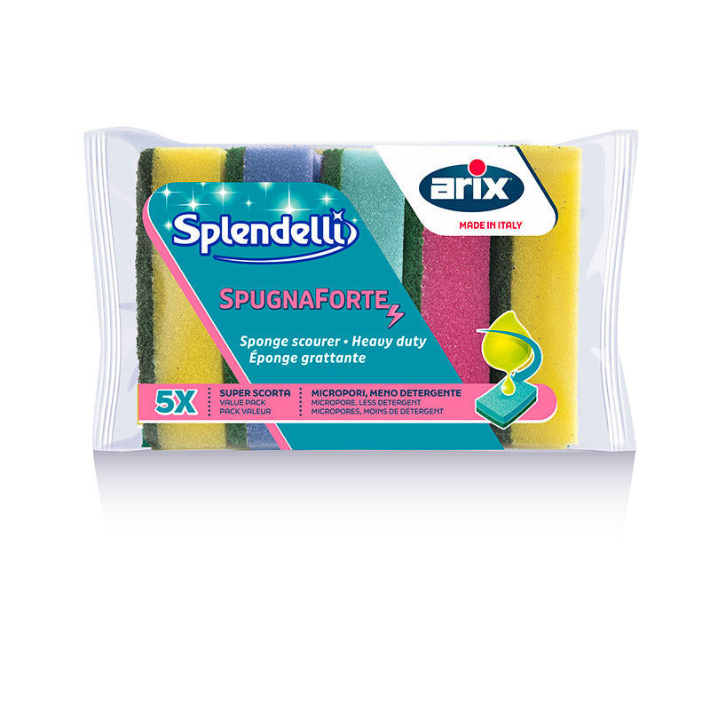 Arix Splendelli Colourful and soft sponge scourer