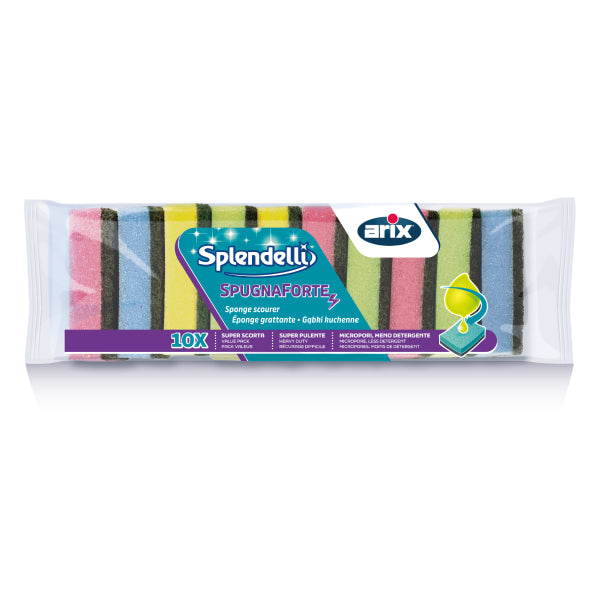 Arix Splendelli Colorful sponge scourer