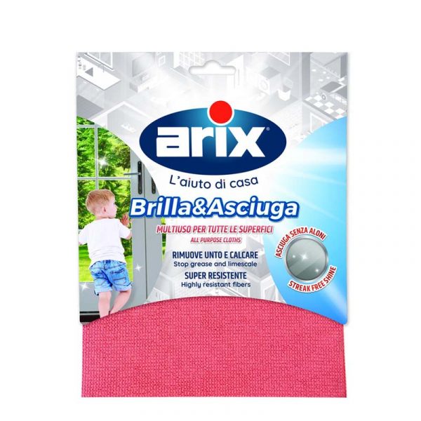 Arix Brilla&Asciuga wipe & shine utility cloth