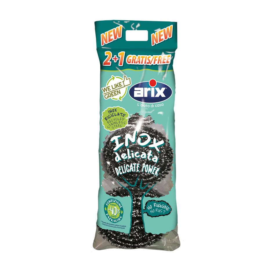 ARIX SPIRALI ACCIAIO ECO 2+1