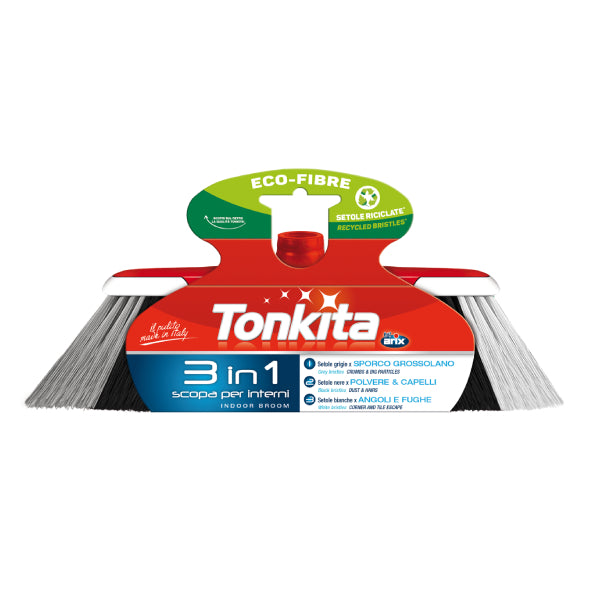 Tonkita 3 in 1 Indoor Broom