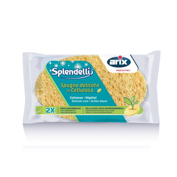 Arix Splendelli Multipurpose Cellulose Sponge 2 pcs