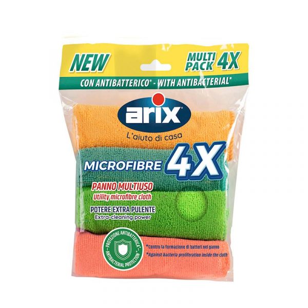 Arix 4 Microfibre Cloths - 28608