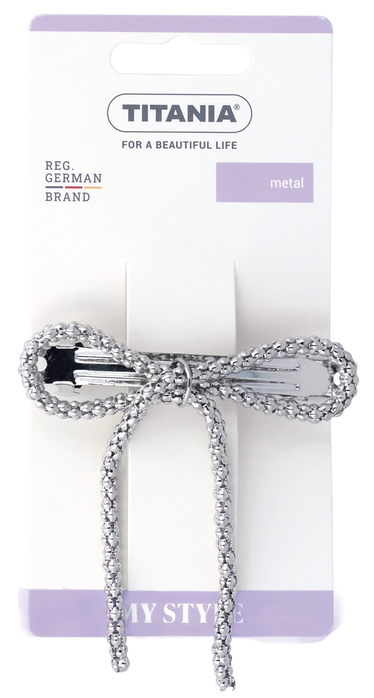 Titania Neon Metal Clip-8384