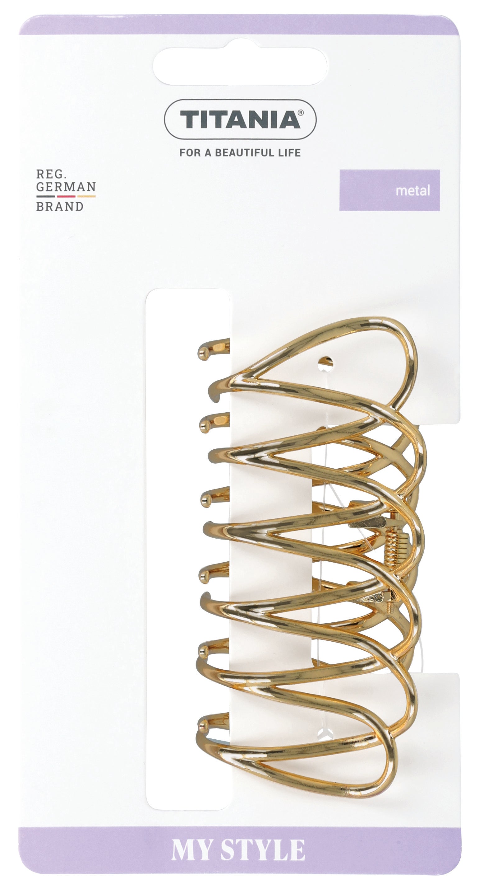 Titania Gold Clip-8385