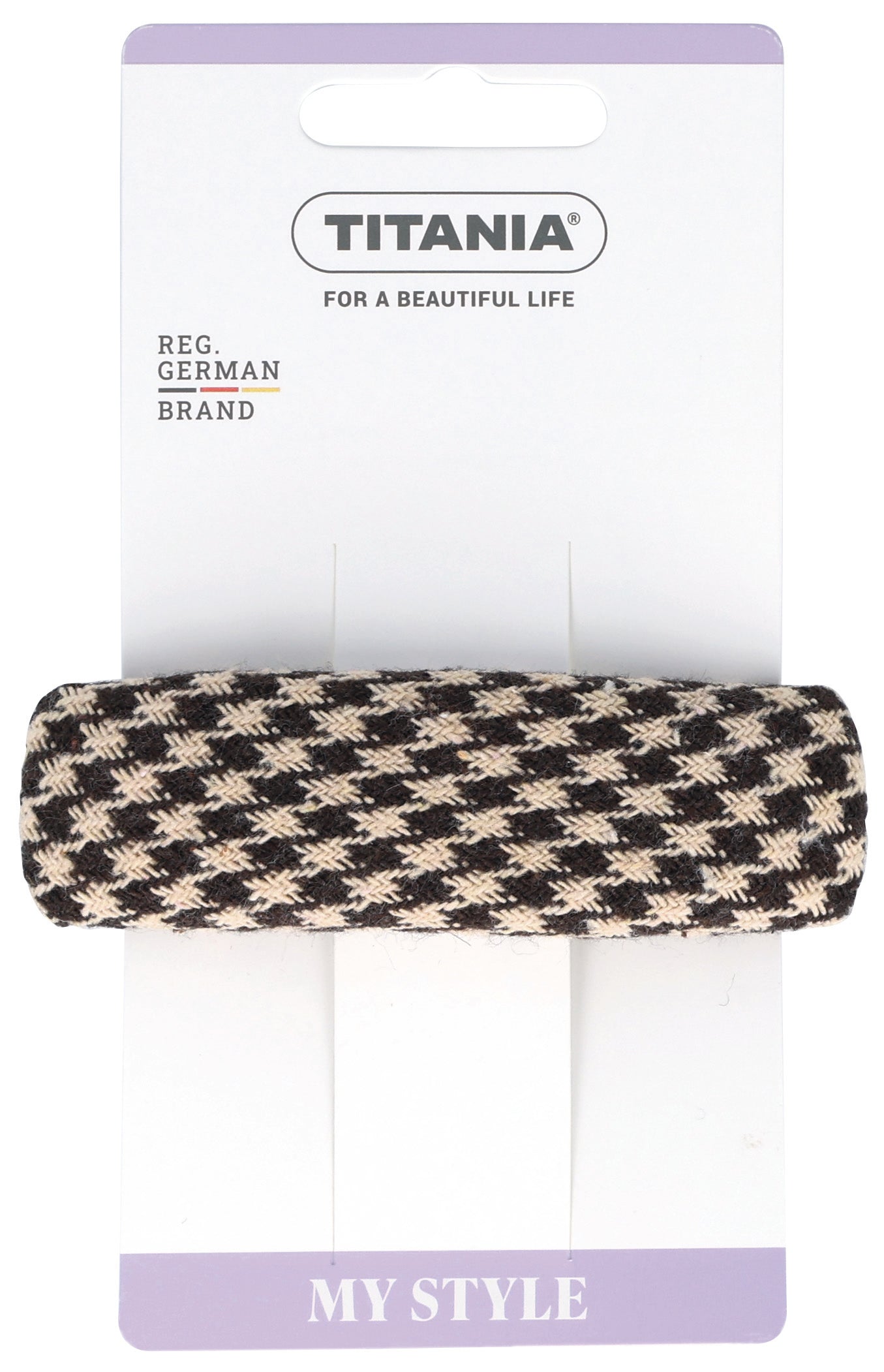 Titania Checkered Clip-8399