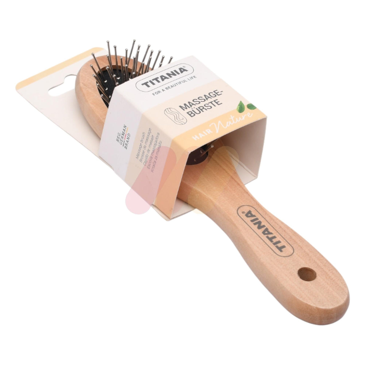 Titania Small Wood Massage Brush 1 Piece