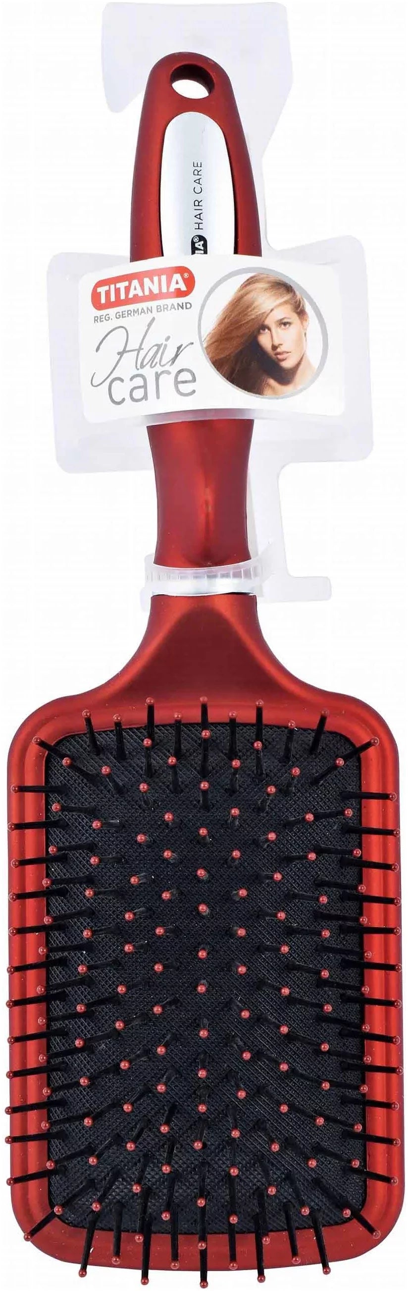 Titania brush jumbo rectangle red 1629