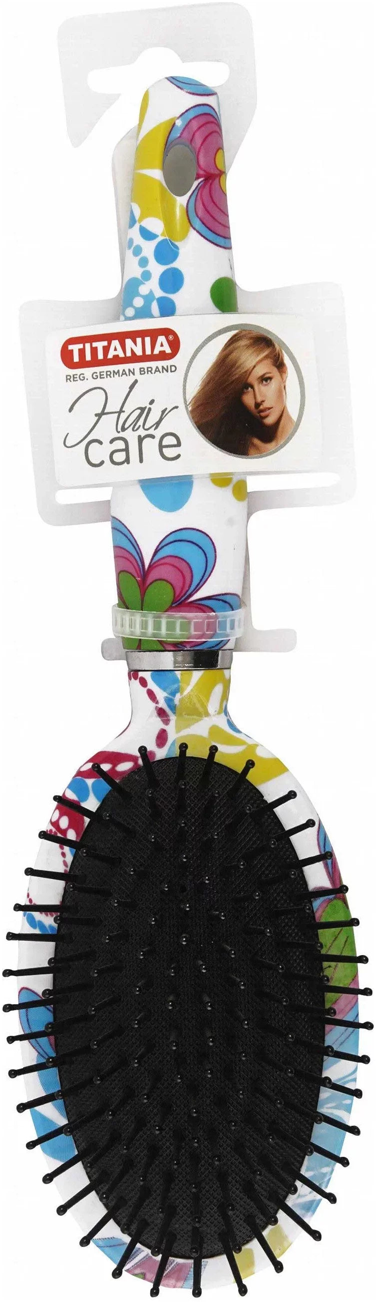 Titania Hair Care White Floral Brush
