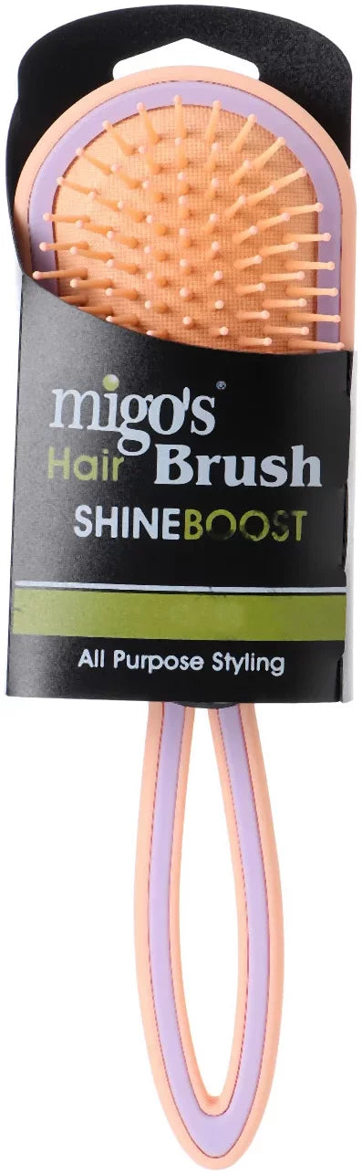 Migo's Shine Boost Orange Hair Brush