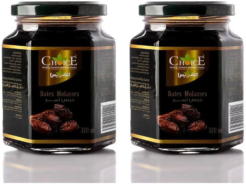 Choice Dates Molasses 370 Ml 2 Pieces