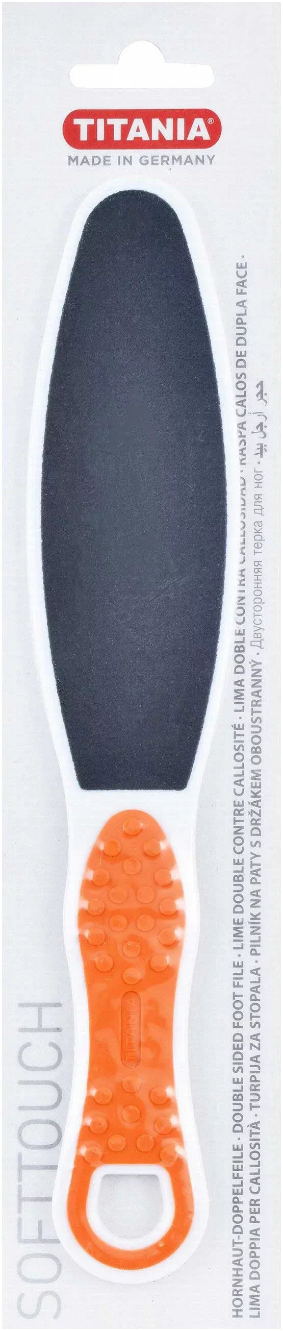 Titania Orange Double Sided Foot File