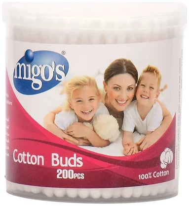Migo's Cotton Buds 200 Pieces