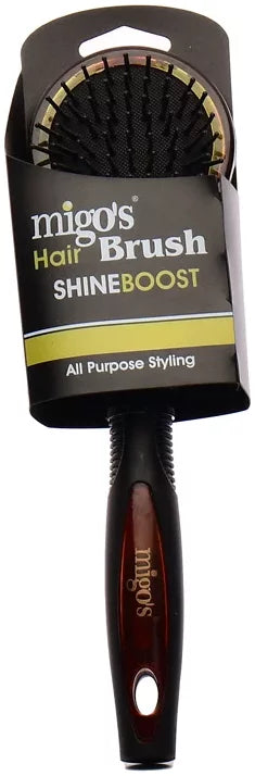 Migo's Shine Boost Black Hair Brush