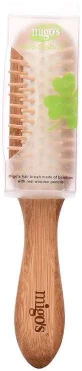 Migo's Antistatic Wooden Hair Brush