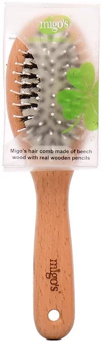 Migo's Anti-Static Wooden Hair Brush