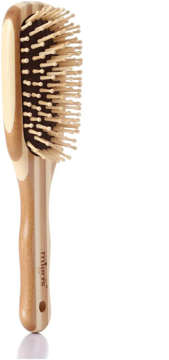 Migo's Antistatic Wooden Hair Brush