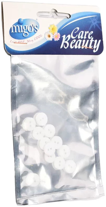 Migo's Medium Black Buttons