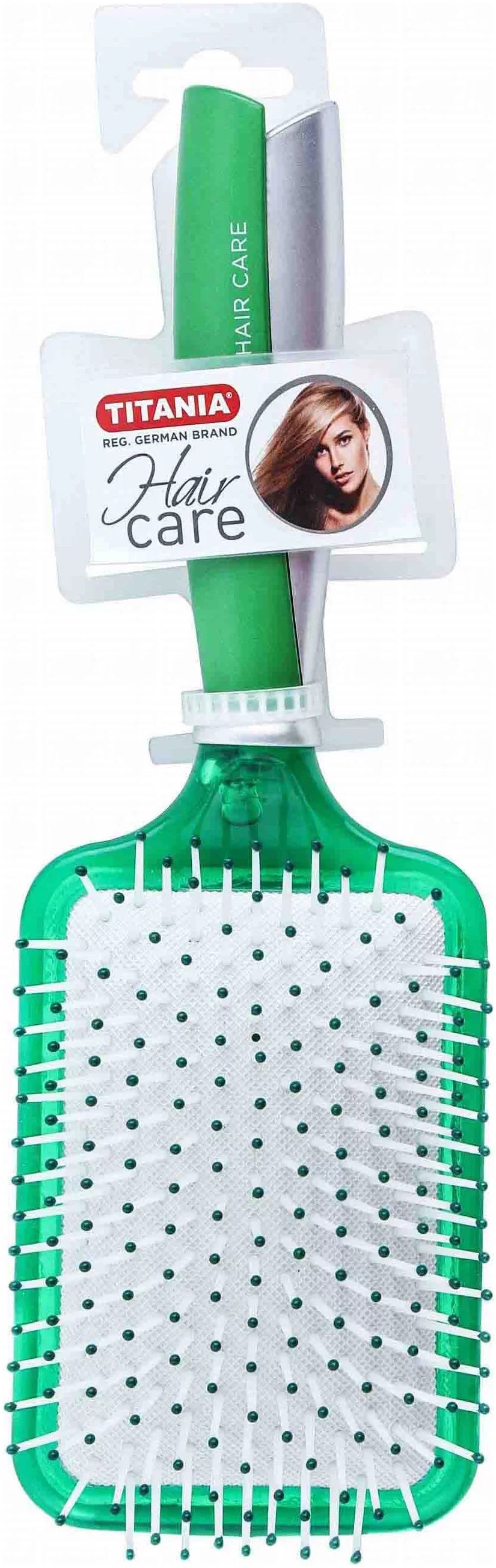 Titania Green Hairbrush 1 Pcs