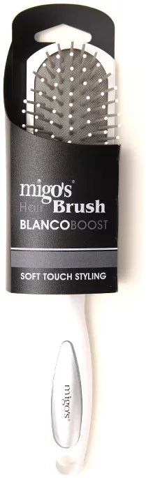Migo's White Hair Brush Rectangle