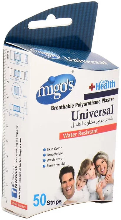 Migo's Breathable Water Resistant Polyurethane Plaster Universal