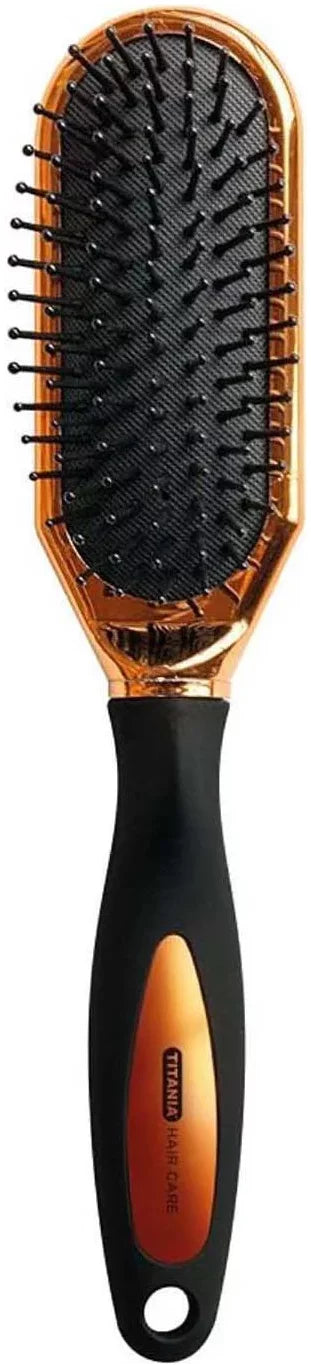 Titania Gold & Black Hairbrush