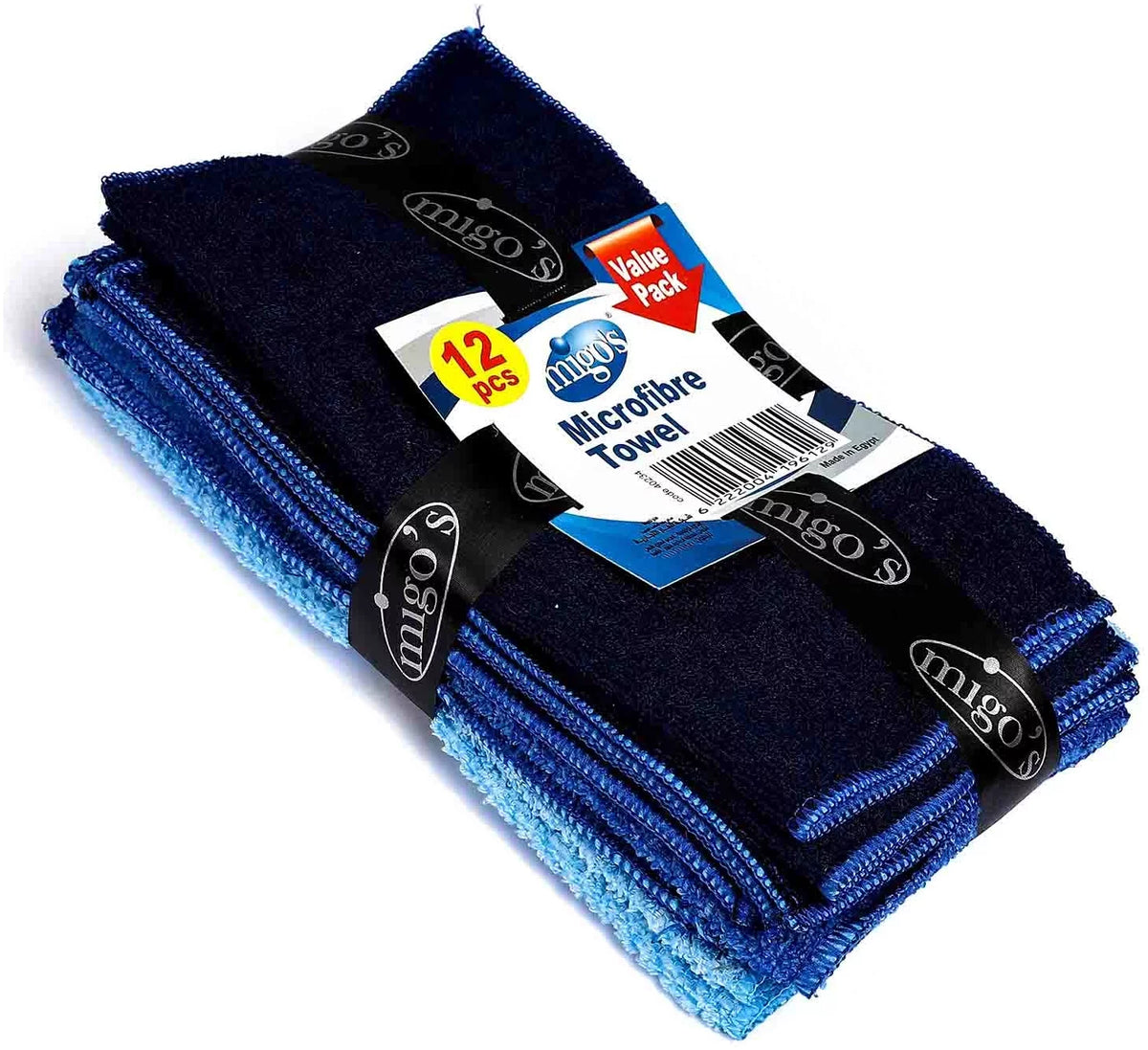 Migo's 12 Microfiber Pads (Value Pack 25*25)