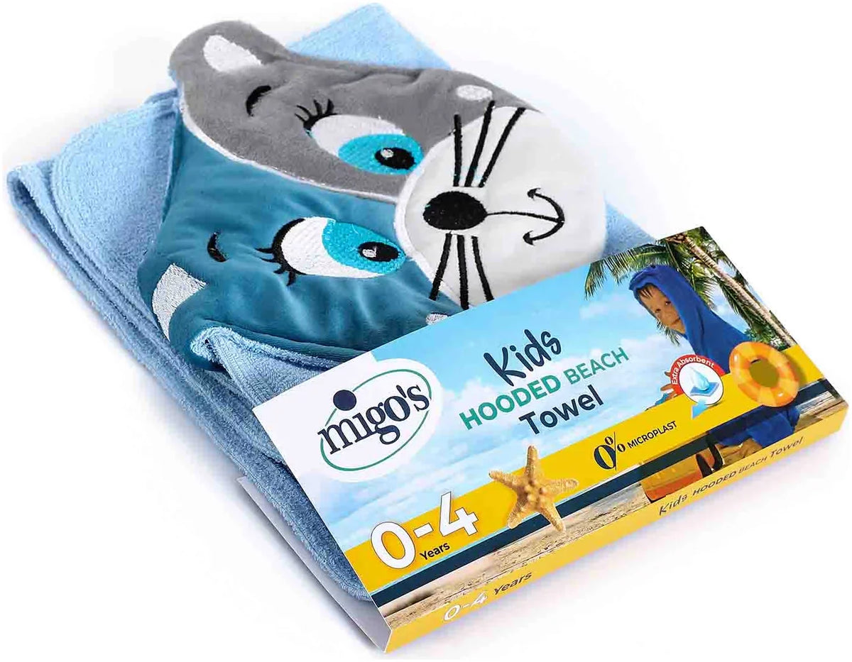 Migo's Beach Towel 70*80 Cm From 1 To 4 Years