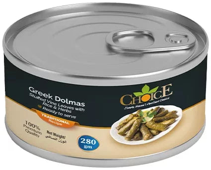 Choice Ready to eat Vine Leaves With Rice 280 Gm