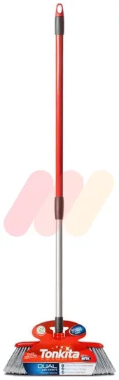 Tonkita Dual Indoor Broom with Stick 1 pcs