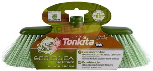Tonkita Ecologica Indoor Broom with Stick 1 pcs