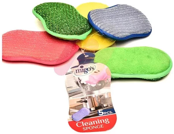 Migo's 5 Microfiber Dish Sponge