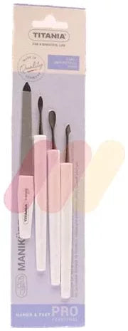 Titania White Cuticle Set for Nail Grooming