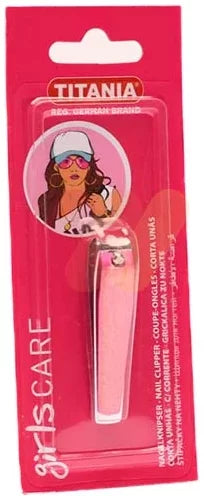 Titania Girls Care Pink Nail Clipper