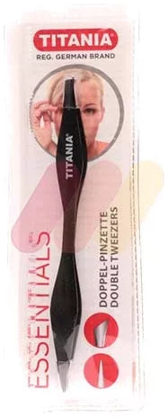 Titania Black Double Tweezers