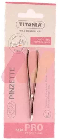 Titania Nickel-Plated Tweezers, 1 Piece