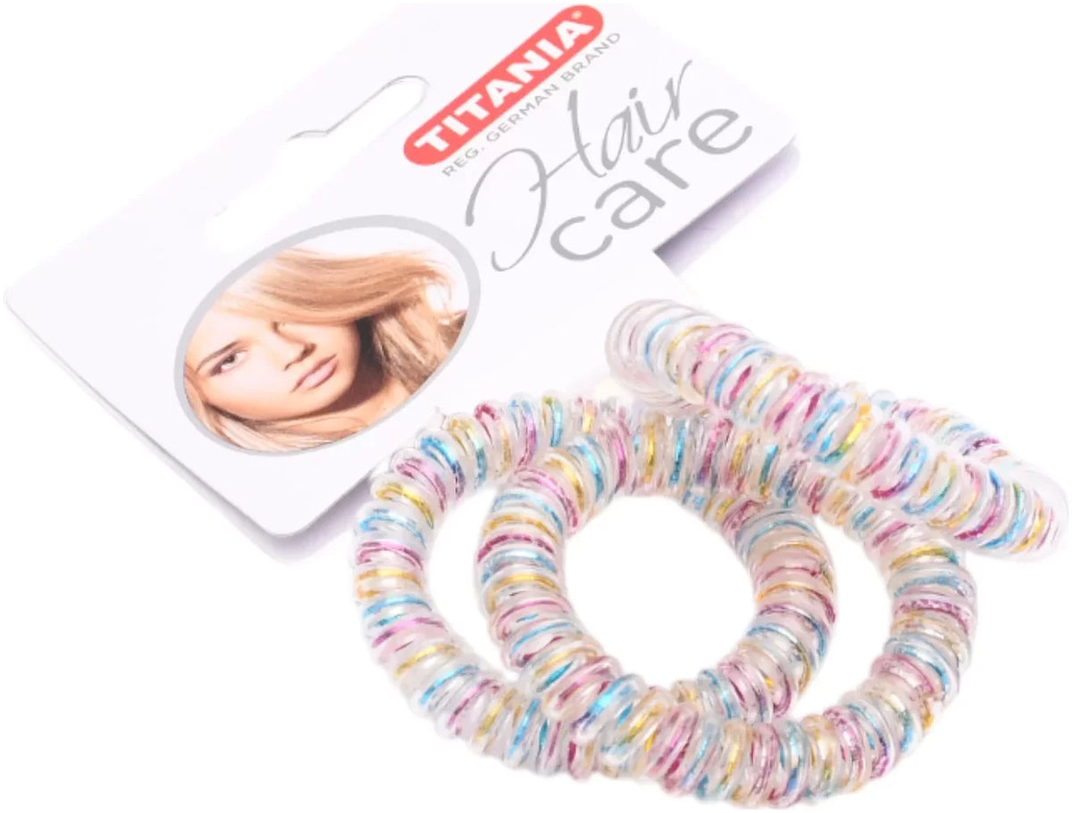 Titania Clear With Colors Hair Band 3 Pieces